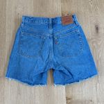 Levi's Levi’s 501 Denim Shorts Distressed Cut Off Size 25 Blue Photo 4