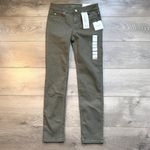 Rafaella NWT Olive Green Skinny Jeans Size 4 Pineneedle Photo 1