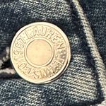 NEW with Tags! VINTAGE Polo Ralph Lauren Womens Jean Skirt Blue Denim Long Maxi Size 14 Photo 2