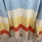 Urban Outfitters  Striped Crewneck Sweater size S Multicolor Long Sleeve Cozy Photo 5