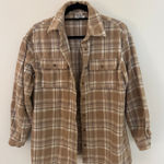 Princess Polly Tan Flannel Photo 0