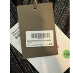 Simona Corsellini NWT Gold Striped Silk Knee Length Dress Size EU 44/US 8 Photo 5