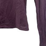 Aritzia Contour Purple Long Sleeve Shirt Sz M Photo 2