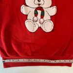 Vintage 1987 Screen Stars Berry Merry Christmas red holiday sweatshirt Sz Small Photo 10