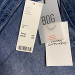 BDG  Ruched Dipped V Flare Blue Stretch Jeans NWT Size 34 Urban Outfitters New Photo 5