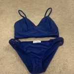 Jessica Simpson Size Medium Navy Bikini Photo 0