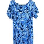 Lilly Pulitzer Dianna Dress High Tide Navy You Are The Zest Size Medium Preppy Photo 2