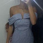 Naked Zebra blue dress Photo 0