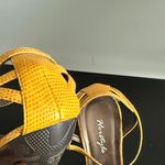 Yellow Strappy Heels Sz 6 Photo 9