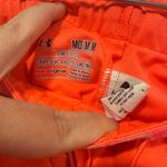 Under Armour Neon orange  logo shorts Photo 1
