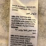 Chico's Chico’s Animal Print Zebra Light Pullover Sweater 2X Gray Ivory XXL Photo 7