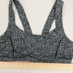 Lululemon Womens Pavement Pusher Sports Bra Pebble Print Black and White size 12 Photo 8