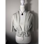 Sweater Project Vintage Y2K Cropped Hoodie Cardigan Sweater Large Photo 4