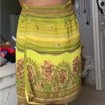 Russell Kemp Green Boho Indie Earthy Skirt Size 14 Photo 2