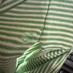 Talbots Womens Green White Striped Knit Poncho L/XL Photo 10