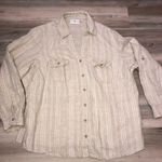 Studio Works  Woman 100% Linen, flowy button down Photo 0