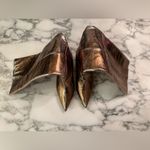 Casadei NWT  BRONZE LEATHER KNEE HIGH BOOTS 36/6 Photo 5