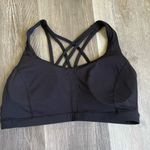 Lululemon  Athletica Black Strappy Sports Bra Photo 8