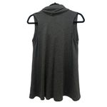 Madison & Berkeley  Gray Cowl Droopy Neck Sleeveless Top Photo 1