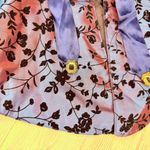 Sleeveless color changing corset top shirt with bows and string bustier shirt Blue Size XL Photo 5