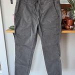 J.Crew Coal Gray Slim Cargo Straight Leg Patch Pocket Pants Fisherman Aesthetic Photo 9