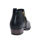 Eric Michael  Made In Spain London Boots Leather Booties 40 / 9.5 US Side Zip$218 Photo 4
