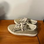 Täōs‎ Z Soul Lace Up Zip Up Comfort Fashion Sneaker Green Tan Neutral Canvas 8 Photo 5