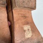 Free People  Landslide Tan Bootie Ankle Boot Braided‎ Leather Cutout Size 40 Tan Photo 8