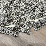 Sugar Lips  Leopard Print Drawstring Flowy Romper Women’s Size M Photo 3