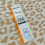 Time And Tru NWT  Faded Animal Leopard Print Sweatshirt Crew Neck Pullover Size M Photo 4