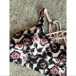 Wildfox NWT  Sweat Chris Abstract Roses Strappy Sports Bra Top Photo 1