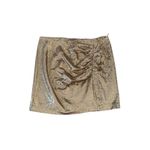 INC Gold Ruched Sequin Zip Skirt Size XXL Photo 11