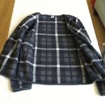 Gap Vintage Dressy Plaid Fleece Jacket - Sz Small Photo 2