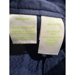 Lilly Pulitzer  Women's Size 00 Navy Blue Seersucker Scalloped Hem Shorts Photo 4