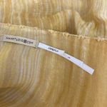 Max Studio  Golden Yellow Silk Ruffle Dress | Special Edition | Size S Photo 15