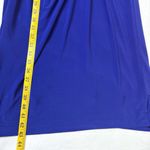 Ralph Lauren Lauren Women’s Royal Blue Cocktail Dress SZ 6 Draped Front Elegant Photo 12
