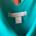 New York & Co. Teal Blue Romper Photo 3