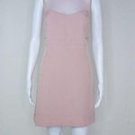 EXPRESS NEW  dusty pink lace sleeveless mini dress with‎ keyhole back, 12 Photo 0