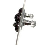 Eye Candy Los Angeles | NWT Poodle Dog CZ Stud Earrings Photo 6