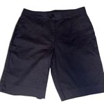 Studio Works  Bermuda Shorts Size 14 Women’s Modest Length Like New High Waist Photo 0