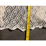 Jones New York  Womens Sm Ivory Knit Tie-Front Crochet Cardigan Shrug Cardigan Photo 6