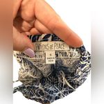 Patrons of Peace Boho Print Halter Jumpsuit – Blue & White, Size S Photo 4