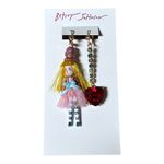 Betsey Johnson  Nutcracker Heart Mismatched Earrings Photo 3