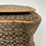 Coach  Signature‎ Canvas Leather Diaper Messenger Bag Brown F77004 Photo 15