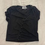 Princess Polly Cropped Cutout Shirt Photo 1