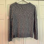 J.Crew navy cotton spacedye crewneck sweater xs Blue Photo 4