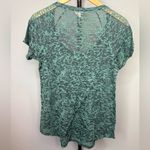 Isabel Marant  Etoile Scoop Neck Green Tee Medium Photo 1