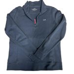Vineyard Vines Women's Jersey 1/4 zip pullover Blue Blazer Size S Photo 4