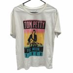 Hybrid Apparel Tom Petty Heartbreakers Graphic Tee White Sparkle  Womens Medium Photo 7