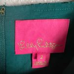 Lilly Pulitzer  Lexalyn Hosta Green Moroccan Eyelet Ruffled Mini Dress Size 2 Photo 9